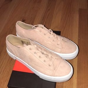 H&M Pink Suede Sneakers